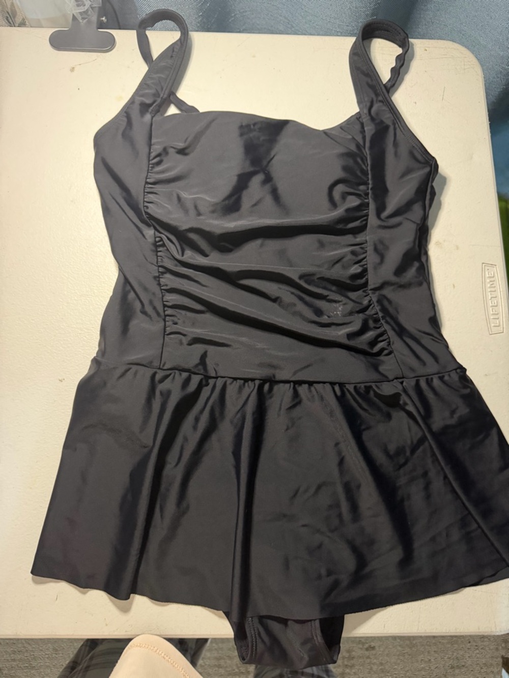 Mossimo Supply Co. Black One-Piece Swimdress